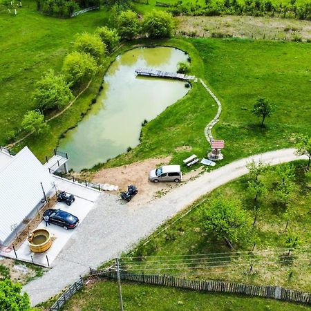 Villa Cabana A Lakeview Cărpinişu Exterior foto